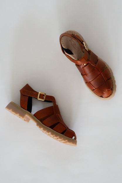 Batch No. 5 | Woven Sandal | Brick