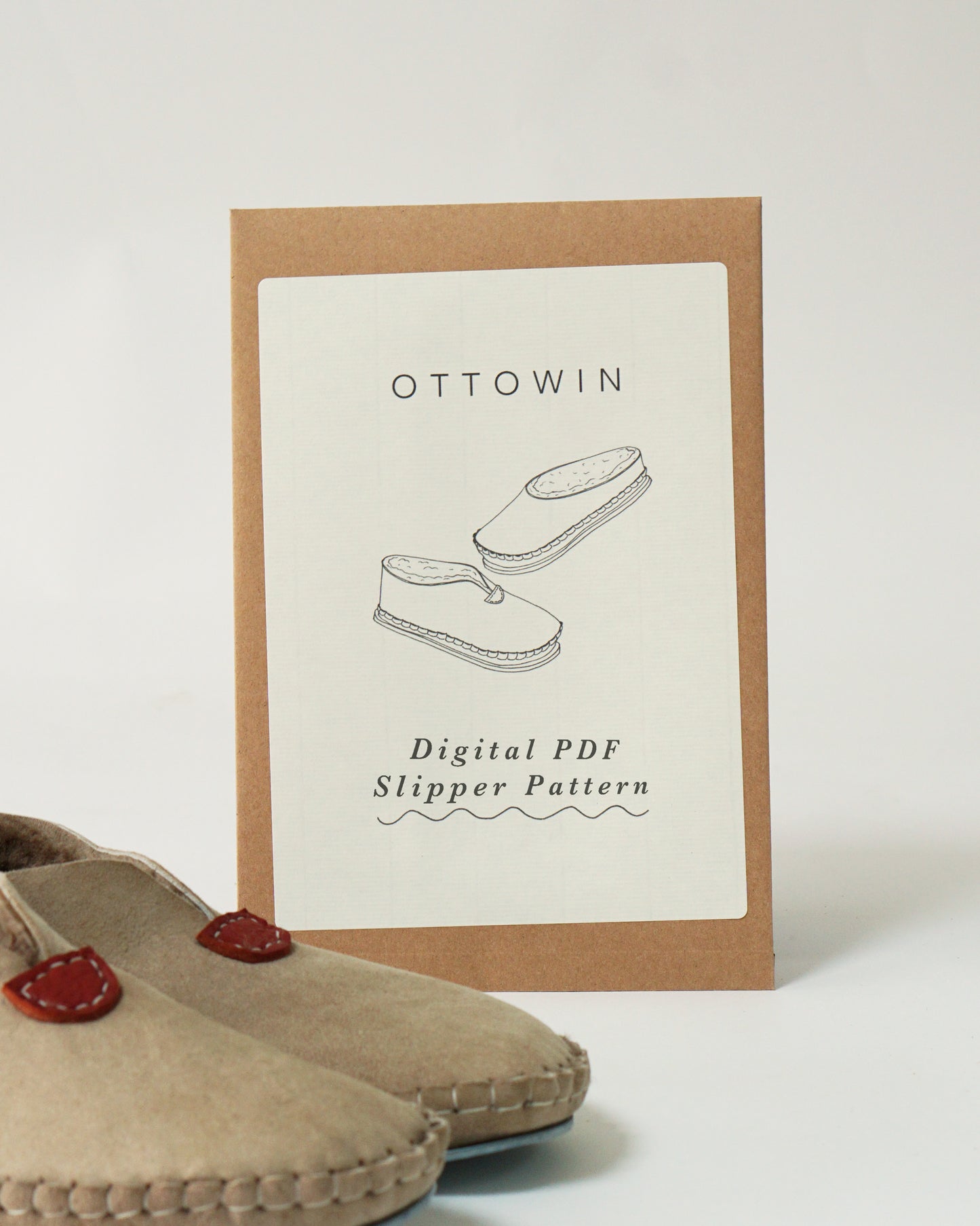Slipper Pattern PDF (digital)