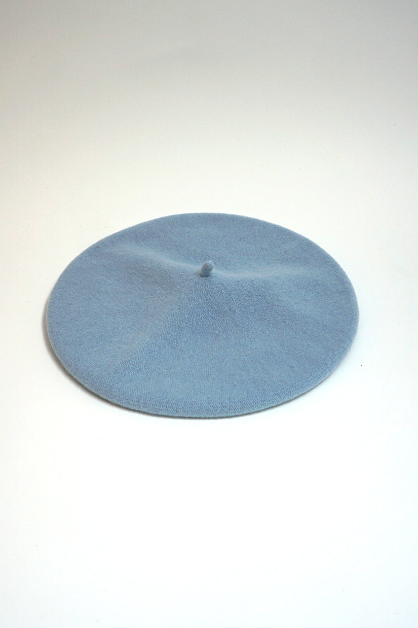 Felted Beret | light blue