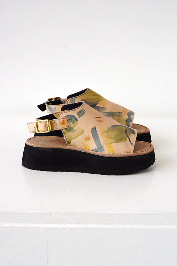 Sling Back Sandal | Painted | 5 F