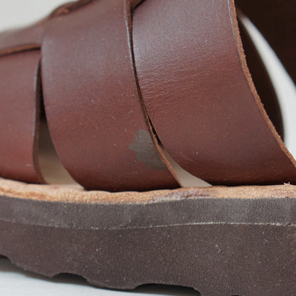 Woven | Brown | 6 F | Wedge Sole