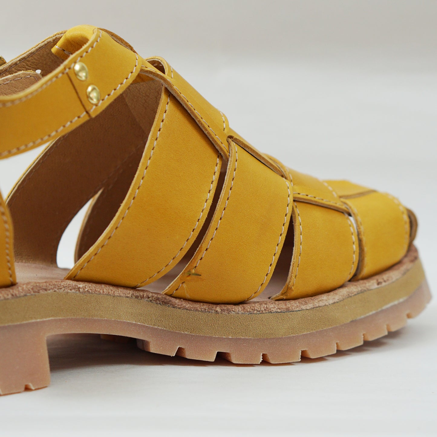 Woven Sandal | Yellow | 6