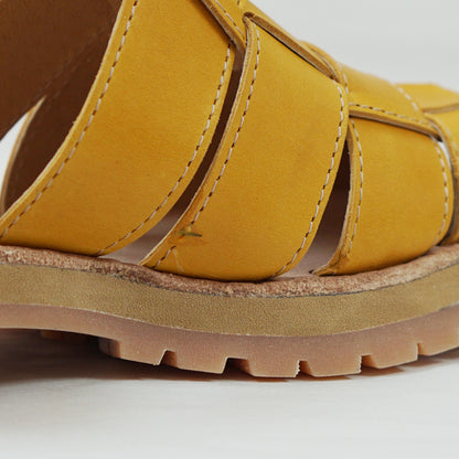 Woven Sandal | Yellow | 6