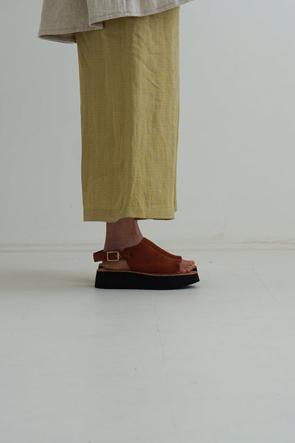 Sling Back Sandal | Brick | 6.5