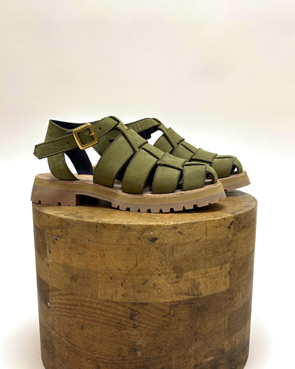 Woven Sandal | Sage | 5.5 D