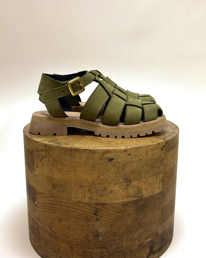 Woven Sandal | Sage | 5.5 D